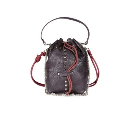 Beco Stud – Mini sac seau en cuir - Craie Studio CRAIE