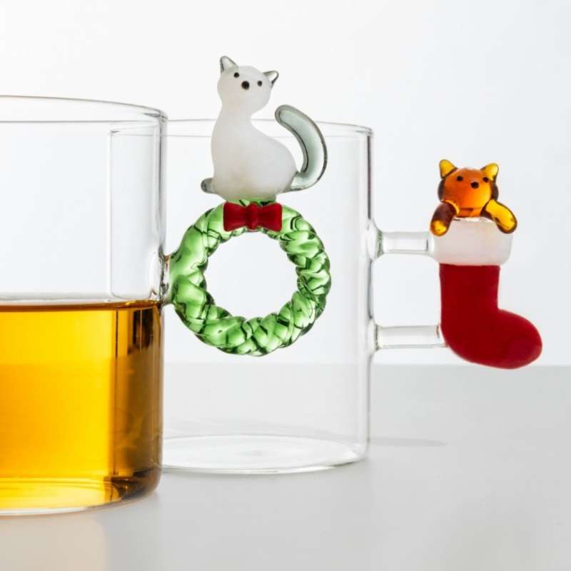 Mug Tabby Cat Xmas ICHENDORF