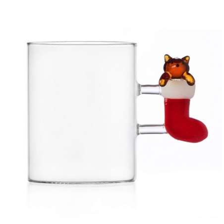 Mug Tabby Cat Xmas ICHENDORF