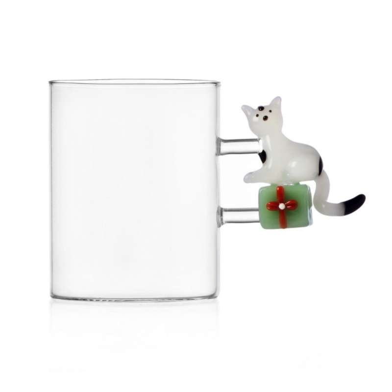 Mug Tabby Cat Xmas ICHENDORF