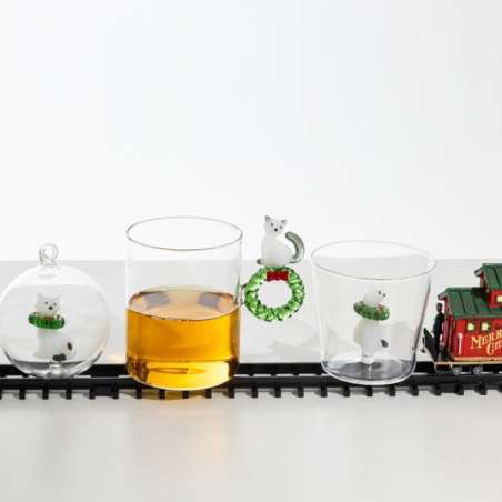Mug Tabby Cat Xmas ICHENDORF