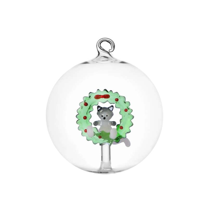 Boule de Noël Tabby Cat Christmas Edition – Ichendorf Milano ICHENDORF