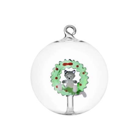 Boule de Noël Tabby Cat Christmas Edition – Ichendorf Milano ICHENDORF