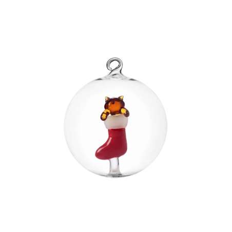 Boule de Noël Tabby Cat Christmas Edition – Ichendorf Milano ICHENDORF