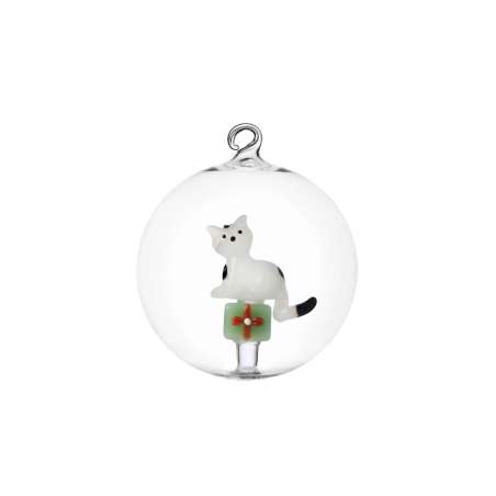 Boule de Noël Tabby Cat Christmas Edition – Ichendorf Milano ICHENDORF