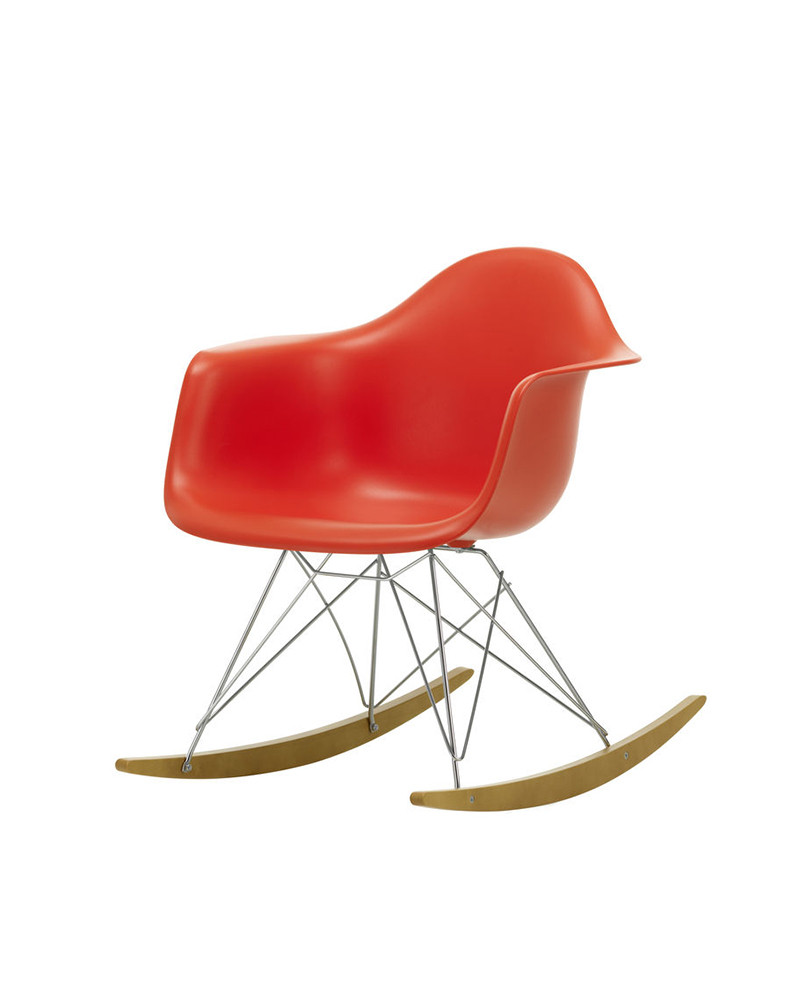 Rocking-chair Eames Plastic Armchair RAR - Vitra