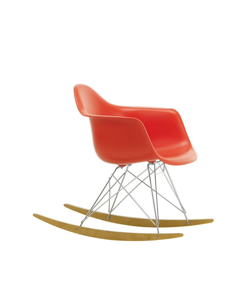 Rocking-chair Eames Plastic Armchair RAR - Vitra