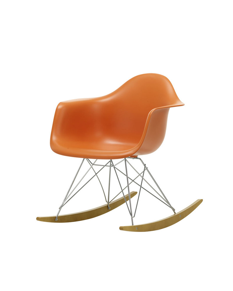 Rocking-chair Eames Plastic Armchair RAR - Vitra