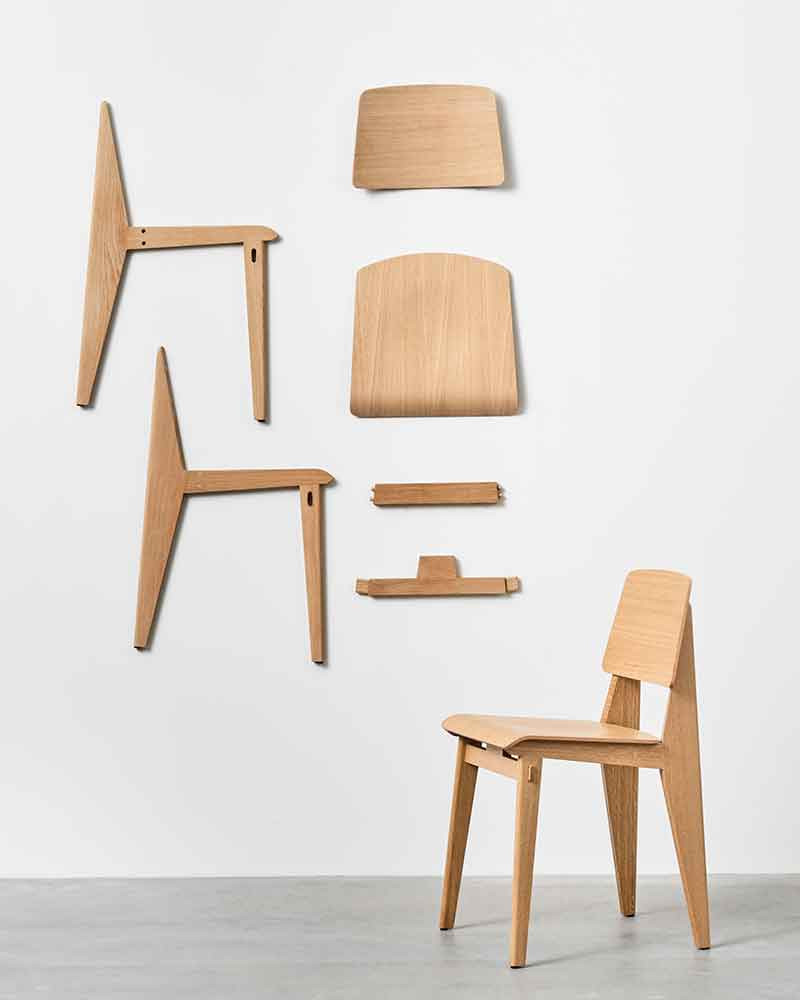 Chaise Tout Bois - Vitra