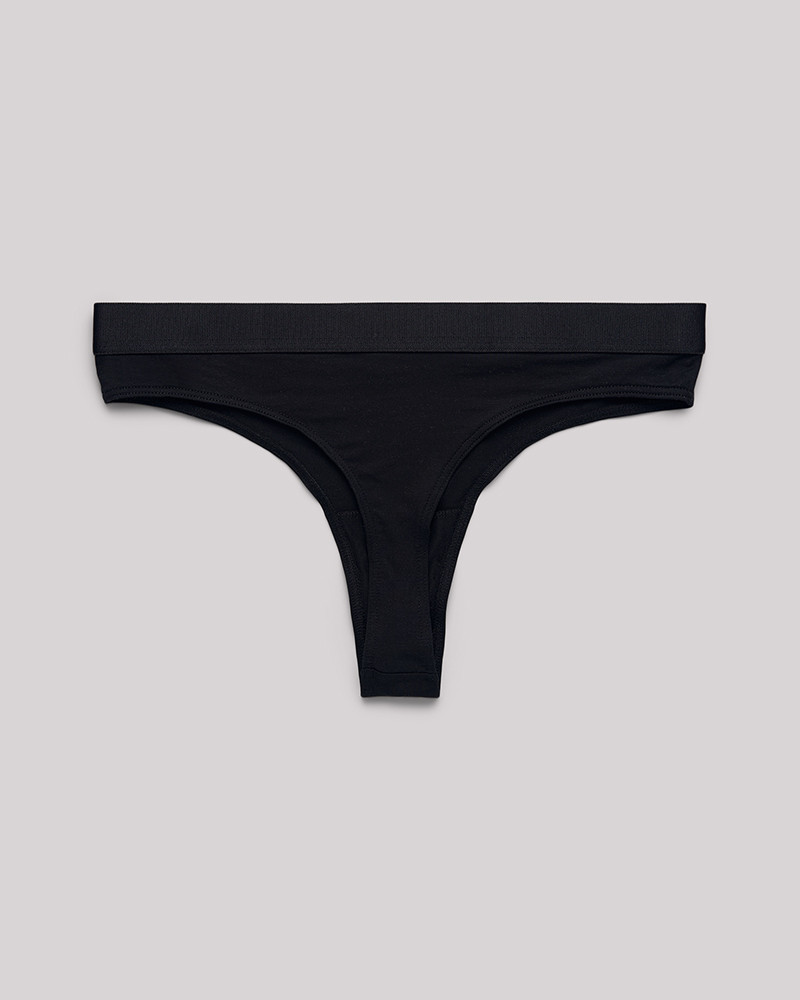 Lot de 2 strings Tanga en Tencel - Organic Basics
