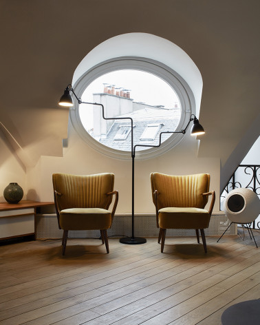 Lampadaire N°411 Double Gras - DCW