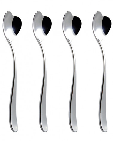 Set de 4 cuillères à glace Big Love - Alessi