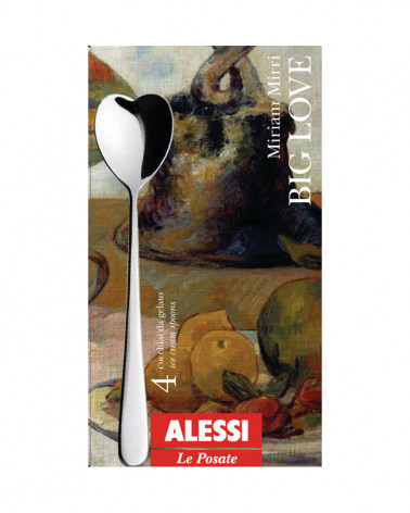Set de 4 cuillères à glace Big Love - Alessi